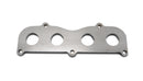 Vibrant Mild Steel Exhaust Manifold Flange for Toyota 2AZ-FE motor 1/2in Thick