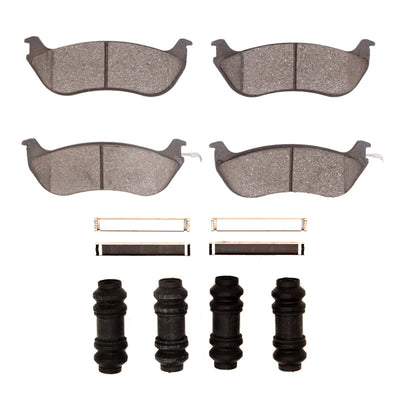 DFC 96-02 Ford Crown Victoria Rear 4000 HybriDynamic Brake Pads and Hardware Kit