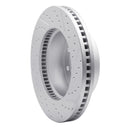 R1 99-99 Ford F-250 4WD (Super Duty) Front Left Drilled & Slotted Geo-Carbon Rotor