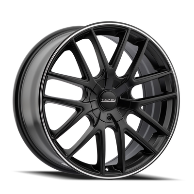 Touren 3260 TR60 17x7.5 / 5x110/115 BP / 42mm Offset / 72.62mm Hub Matte Black Machined Wheel