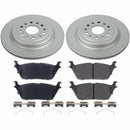 Power Stop 19-22 Ram 1500 Front and Rear Z17 Coated Brake Kit
