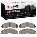 DFC 17-24 Ford F-550 Super Duty Front/Rear 5000 Advanced Semi Metallic Brake Pads