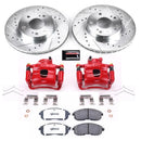 Power Stop 96-99 Infiniti I30 Front & Rear Z26 Street Warrior Brake Kit w/Calipers