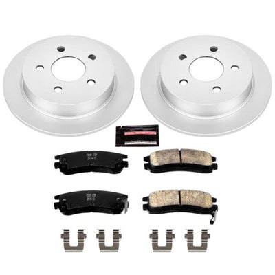 Power Stop 2005 Chevrolet Impala Front & Rear Z17 Evolution Geomet Coated Brake Kit