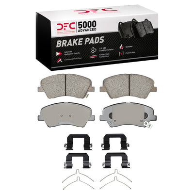 DFC 18-23 Hyundai Accent Front 5000 Advanced Ceramic Brake Pads and Hardware Kit