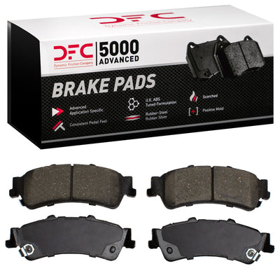 DFC 99-11 Cadillac DeVille Rear 5000 Advanced Ceramic Brake Pads