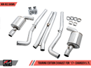 AWE Tuning 17+ Dodge Charger 5.7 Touring Edition Exhaust - Non-Resonated - Diamond Black Tips