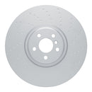 DFC 19-22 BMW X5 Right Front GeoSPEC Coated Rotor - Dimpled