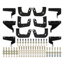 Westin 07-18 Jeep Wrangler JK Unlimited Outlaw Drop Nerf Step Bars - Textured Black