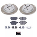 Power Stop 11-16 Scion tC Front and Rear Semi-Coated Rotor Kit