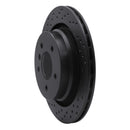 R1 95-02 BMW M3 Rear Right Drilled Black Brake Rotor