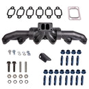 ATS Diesel 1998.5-2002 Dodge 5.9L 24V 3pc Big Foot T4 Pulse Flow Exhaust Manifold