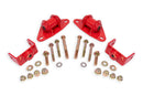 BMR Suspension 14-19 Chevrolet Corvette Motor Mount Kit - Red