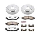 Power Stop 04-05 Infiniti QX56 Front & Rear Z36 Truck & Tow Brake Kit