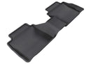 3D MAXpider 2017-2020 Ford Fusion Kagu 1st & 2nd Row Floormats - Black
