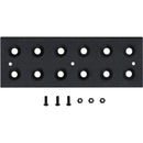 Westin Replacement service kit includes 11 inch die stamped step pad and fasteners - Black
