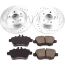 Power Stop 2017 Mercedes-Benz SLC300 Front & Rear Z23 Evolution Sport Brake Kit