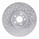 R1 16-25 BMW 330e xDrive Front & Rear Drilled & Slotted Silver Brake Rotor Set