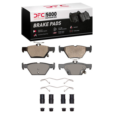 DFC 19-25 Subaru Crosstrek Rear Drill/Slot Geoperformance Rotors 5000 Advanced Brake Pads w/Hardware