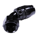 Russell 12AN ProClassic 60 Degree Hose End - Black
