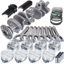 Eagle Chevy LT1 350 1Pc 3.750in Crank 6.000in H-Beam -18cc 4.030in Pistons Rotating Assembly