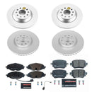 Power Stop 17-18 Volkswagen Golf Front & Rear Euro-Stop Brake Kit