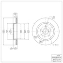 DFC GeoSPEC Coated Rotors - Plain