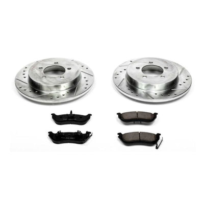 Power Stop 06-10 Ford Explorer Rear Z23 Evolution Sport Brake Kit w/Calipers