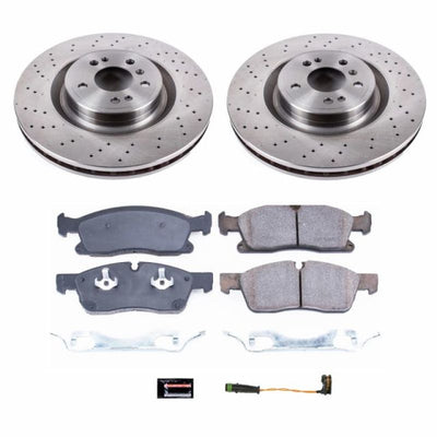Power Stop 2016 Mercedes-Benz GLE300d Front & Rear Autospecialty Brake Kit