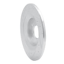 R1 00-09 Honda S2000 Rear Right Drilled & Slotted Silver Brake Rotor