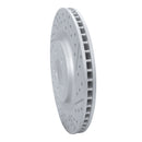 R1 20-26 Ford Police Interceptor Utility Rear Right Drilled & Slotted Geo-Carbon Rotor