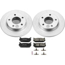 Power Stop 93-97 Ford Probe Front & Rear Z17 Evolution Geomet Coated Brake Kit