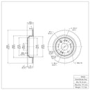 DFC GeoSPEC Coated Rotors - Plain