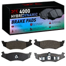 DFC 89-10 Plymouth Sundance Rear 4000 Hybridynamic Brake Pads