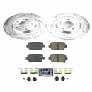 Power Stop 2018 Mitsubishi Eclipse Cross Front & Rear Z23 Evolution Sport Brake Kit