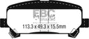 EBC S1 Brake Pad and Rotor Kit