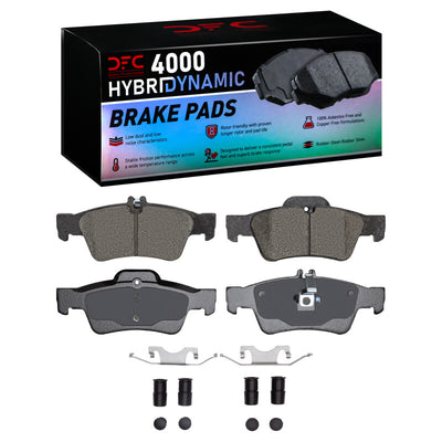 DFC 07-14 Mercedes-Benz CL550 Rear Geospec Rotors w/4000 HybriDynamic Brake Pads w/Hardware