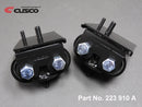 Cusco Nissan 240SX/Silvia (S13/S14/S15) OEM Shape (HD Rubber) Engine Mount Set (2 pcs)