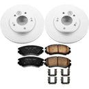 Power Stop 10-11 Kia Soul Front & Rear Z17 Evolution Geomet Coated Brake Kit