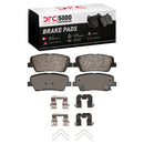 DFC 18-22 Genesis G70 Front & Rear Drill/Slot Geoperf Rotors 5000 Advanced Brake Pads w/Hardware