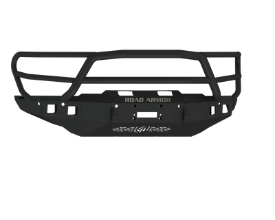 Road Armor 21-24 RAM TRX Stealth Front Winch Bumper Lonestar Guard - Texture Black