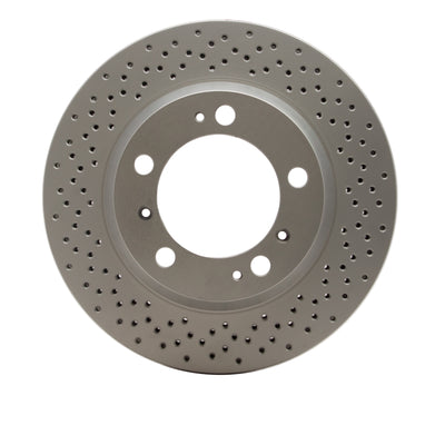 DFC 00-08 Porsche Cayman Rear Drilled GeoSPEC Coated Rotor