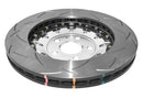 DBA 12-13 Audi TT Quattro RS (370mm Front Rotor) Front 5000 Series Slotted Rotor w/Sliver Hat