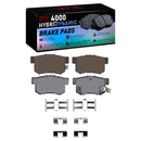 DFC 99-11 Acura TL Rear Geospec Rotors w/4000 HybriDynamic Brake Pads w/Hardware