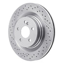 DFC 08-15 Mercedes-Benz C63 AMG Rear Drilled and Slotted Brake Rotor