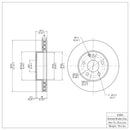 DFC GeoSPEC Coated Rotors - Plain
