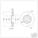 DFC 99-09 Volvo S80/S60/S70/V70/XC70 Rear 5000 Advanced Low Metallic Brake Pads and Hardware Kit