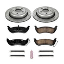 Power Stop 10-11 Ford Ranger Rear Z23 Evolution Sport Brake Kit w/Calipers