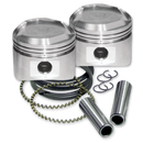 S&S Cycle 84-99 3-1/2in x 4-1/4in Standard 80in Piston Set