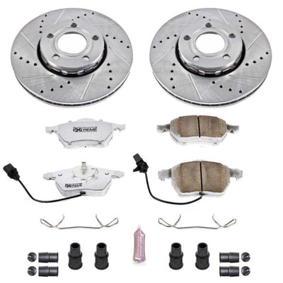Power Stop 99-05 Volkswagen Passat Front & Rear Z26 Street Warrior Brake Kit